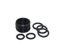 50PCS O Ring Gomma Nitrilica O-ring Guarnizione di Tenuta Nero NBR Resistente All'olio CS 2.4/3.1/4mm for L'impianto Idraulico Auto(OD18mm CS2.4mm)