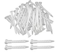 50pcs per miscelazione epossidica ugello statico statico moxer di ugelli per miscelazione della punta per cartucce per applicatore adesive da 50 ml, |.Applicatore di colla per legno