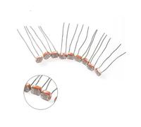 50PCS Photo Light Sensitive Resistor GL5506 GL5516 GL5528 GL5537 GL5539 Photoresistor Kit Photoconductive Resistance CZAOINCU
