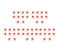 50Pcs Plastic For Red 3 Pin MX RGB Mechanical Keyboard Replacement