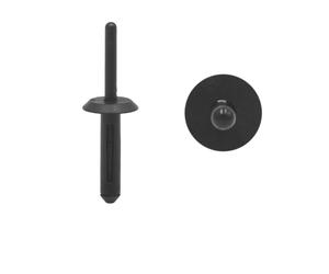 50Pcs Plastic Rivets Door Bumper Fender Car Push Type Fastener Clip 6mm for BMW