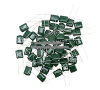 50pcs Polyester film capacitor 630V 1nF 1.5nF 10nF 22nF 33nF 47nF 2J102J 2J152J 2J222J 2J472J 2J682J 2J103J 2J223J 2J333J 2J473J NWPNLXEA(2J103J 10NF 630V)