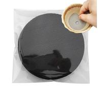 50PCS Pot Drainage Mesh Pads | 7.5cm Round Black Plant Pot Hole Covers Polyester | Anti Soil Loss Bottom Mesh Mats For Planters & Bonsai, Gardening Drainage Screen Gift For Garden Lovers