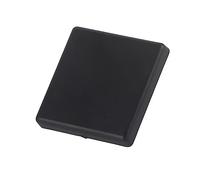 50Pcs Profilo in alluminio Tappo di chiusura Coperchio Coperchio di chiusura Tappo di chiusura in plastica nera per profili in alluminio standard UE 2020/3030/4040(EU Standard 2020)