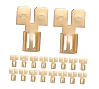 50pcs Quick Disconnect Wire Connectors Wiring Connection Terminal Spade Electrical Terminals Kit .D121