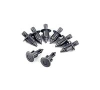50pcs Rivetti di plastica Auto Push Clips Auto Fairing Trim Pannello Chiusure a fissaggio 6mm x 12mm