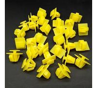 50Pcs Rocker Stampaggio Realizzato per Hyundai 87758-35000 Fermo per Accento Per Santa Fe Per Tiburon 1995-On, Porta di Plastica Auto