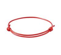50Pcs Rosso Regolabile Coreano Cerato Poliestere Cordone Braccialetto Che Fa per Amicizia Coppie String Bracciali Fai Da Te Artigianato Gioielli Forniture Diametro 40 ~ 70mm