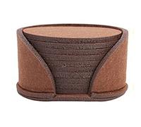 50PCS Rotondo Feltro Sottobicchiere Cena Tavolo Protezione Pad Calore Coppa Mat