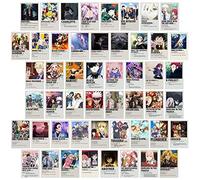 50pcs Set Collage di Anime da Parete, Immagini Estetiche, Photocards, Poster Manga, Poster Artistici per Decorazione Dormitorio