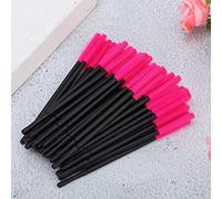 [50pcs/set] Pennello per Ciglia Usa e Getta - Applicatore per Trucco in Silicone | Mini Strumento di Mascara Viola per Uso Professionale e Domestico (YELLOW) (PURPLE) (ORANGE) (PINK)
