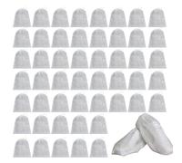 50Pcs Shoe Storage Dust Bags Non Woven Breathable Anti Yellowing Drawstring Covers Travel Organizer For Footwear Protection Proof Clean Keeping Pouch Closet Luggage Packing Home Use