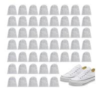 50Pcs Shoe Storage Dust Bags Non Woven Breathable Anti Yellowing Drawstring Covers Travel Organizer For Footwear Protection Proof Clean Keeping Pouch Closet Luggage Packing Home Use