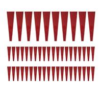 50Pcs Single Rose Sleeves Flower Wrapping Bag Bouquet Packaging Bags F