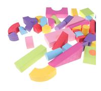 50PCS Soft EVA Foam Building Blocks Set di costruzioni Puzzle giocattolo