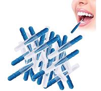 50pcs spazzola interdentale morbida dentale dentale scelte filo interdentale spazzola ricarica filo filo filo pulizia pulizia strumento - blu