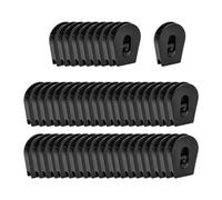 50pcs Stoppers di blocco della ruota per la riva del cavolo per il cordino