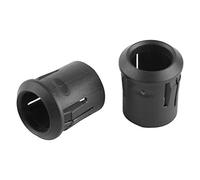 50Pcs Supporto a LED in Nylon Nera, Portalampada con Attacco a Diodi, Clip di Fissaggio per Pannello LED 3mm 5mm 8mm 10mm(3mm)