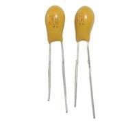 50pcs Tantalum capacitor 47uF 16V 16V47uF DIP Radial AUOQKQUT