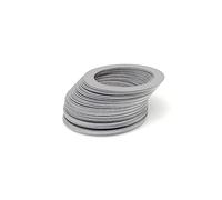 50pcs Ultra sottile ad alta precisione ad alta precisione Acciaio inossidabile Shim piatto piatto piatto,Thinckness C 0.5mm,8x13xC