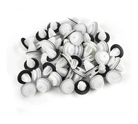 50PCS Universal Car Door Panel Clips Kit di Fissaggio Auto Universale con Clip in Nylon, Perno di ritegno a Pressione, Rivetto per paraurti, parafango e Finiture