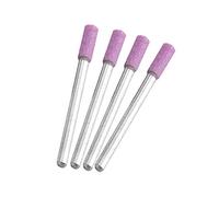 50pcs Utensili per Gambo per Affilare la Mola con Testa in Pietra Abrasiva da 4 Mm Lega Resistente, Lunga Durata, Pratica Ed Economica