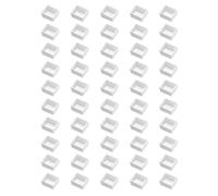 50Pcs Vaschetta Vuota Acquerello Portatile Vuoto Mezza Pan Acquerello Vernice Stagno Contenitori Scatola Per Artista Professionista Portatile Artista Stoccaggio