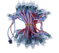 50PZ 4M / 6.5Meter DC5V WS2811 Full Color LED Pixel Light Module 12Mm 15Cm Fili IP68 Stringhe Led Digitali RGB Impermeabili