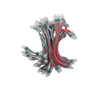 50PZ 4M / 6.5Meter DC5V WS2811 Full Color LED Pixel Light Module 12Mm 15Cm Fili IP68 Stringhe Led Digitali RGB Impermeabili