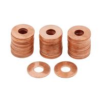 50pz 6mm ID rondelle tenuta piatto anelli guarnizione per auto