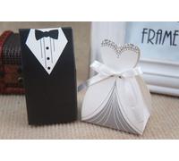 50pz Bomboniere Matrimonio Scatole Ambito Sposa Porta Confetti Segnaposto Regalo