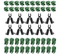 50pz Clip Connettore Supporto Piante per Sistemi a Traliccio Regolabile 11mm