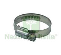 50PZ FASCETTA STRINGITUBO IN ACCIAIO INOX AISI 304 MM.10 Ø MM.25 40: