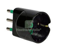 50PZ FME ART.82.611 ADATT. 16 T SCHUKO GARANTI NERO: