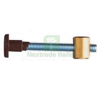 50PZ GIUNZIONE PER MOBILI ART. 517 MARRONE M6X60 MM: