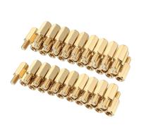 50pz M4 12+6mm femmina filettatura maschio esagonale distanziale pilastro PCB