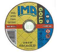 50PZ MINIDISCO X FERRO IMA PIANO DIAMETRO 115X1,6X22: