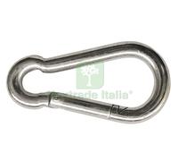 50PZ MOSCHETTONE TIPO POMPIERE IN ACCIAIO ZINCATO MM. 60: