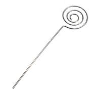 50pz Pinze Pinzette in metallo Forma rotonda Portafoto Supporto MEMO FOTO CLIP Bastoncini Segnaposto Bomboniera Fai Da Te