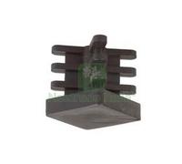 50PZ PUNTALI ALETTATI INTERNI PER TUBO QUADRO MM.20X20X20H.: