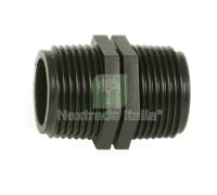 50PZ RACCORDO NYLON NIPPLO 1 2 X 1 2: