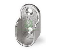 50PZ REGGITUBO LATERALE ZAMA 18 MM NICHELATO: