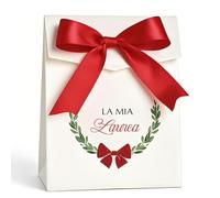 50pz Scatoline Portaconfetti Laurea Bomboniere, Scatole Laurea con Scritto La Mia Laurea, Scatole Confetti Laurea Regalo, Scatoline Confetti Laurea Decorazione Bomboniere Festa Laurea Congratulazioni