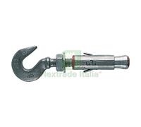 50PZ TASSELLO ACCIAIO CON GANCIO 'SLM' SLM 8G 14 X 50 MM M8 X 60 MM: