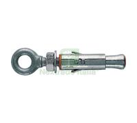 50PZ TASSELLO ACCIAIO CON OCCHIOLO 'SLM' SLM 8O 14 X 50 MM M8 X 62 MM: