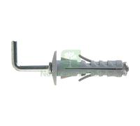 50PZ TASSELLO CON GANCIO LUNGO SB 12 6 Ø 12 X 45 MM: