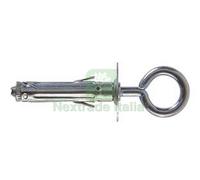 50PZ TASSELLO IN ACCIAIO CON OCCHIOLO CHIUSO "SBS" SBS 9 3 Ø MM.9X45 ASOLA OCCH: