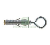 50PZ TASSELLO IN NYLON CON OCCHIOLO CHIUSO "SB" SB 12 3 Ø MM.12X45 OCCHIO Ø MM.: