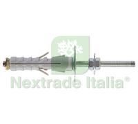50PZ TASSELLO IN NYLON CON VITE DOPPIA "SB" SB 9 5 Ø MM.9X40 VITE Ø MM.4 MAX35: