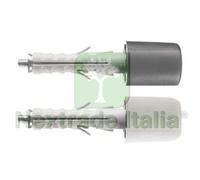 50PZ TASSELLO IN NYLON PARACOLPI PA 6 ENP FP Ø MM.9X40 NERO: